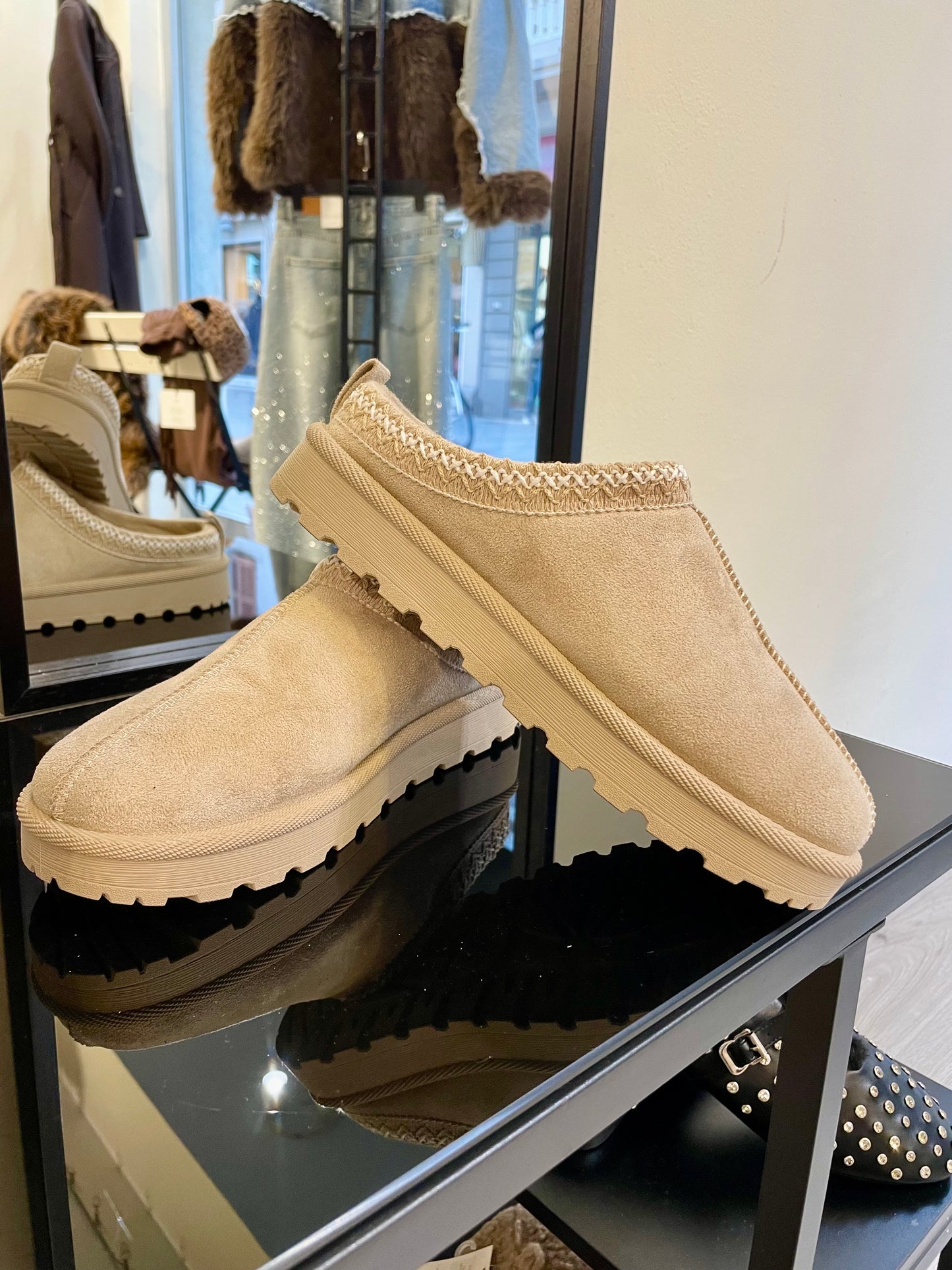 Slip-on scamosciata
