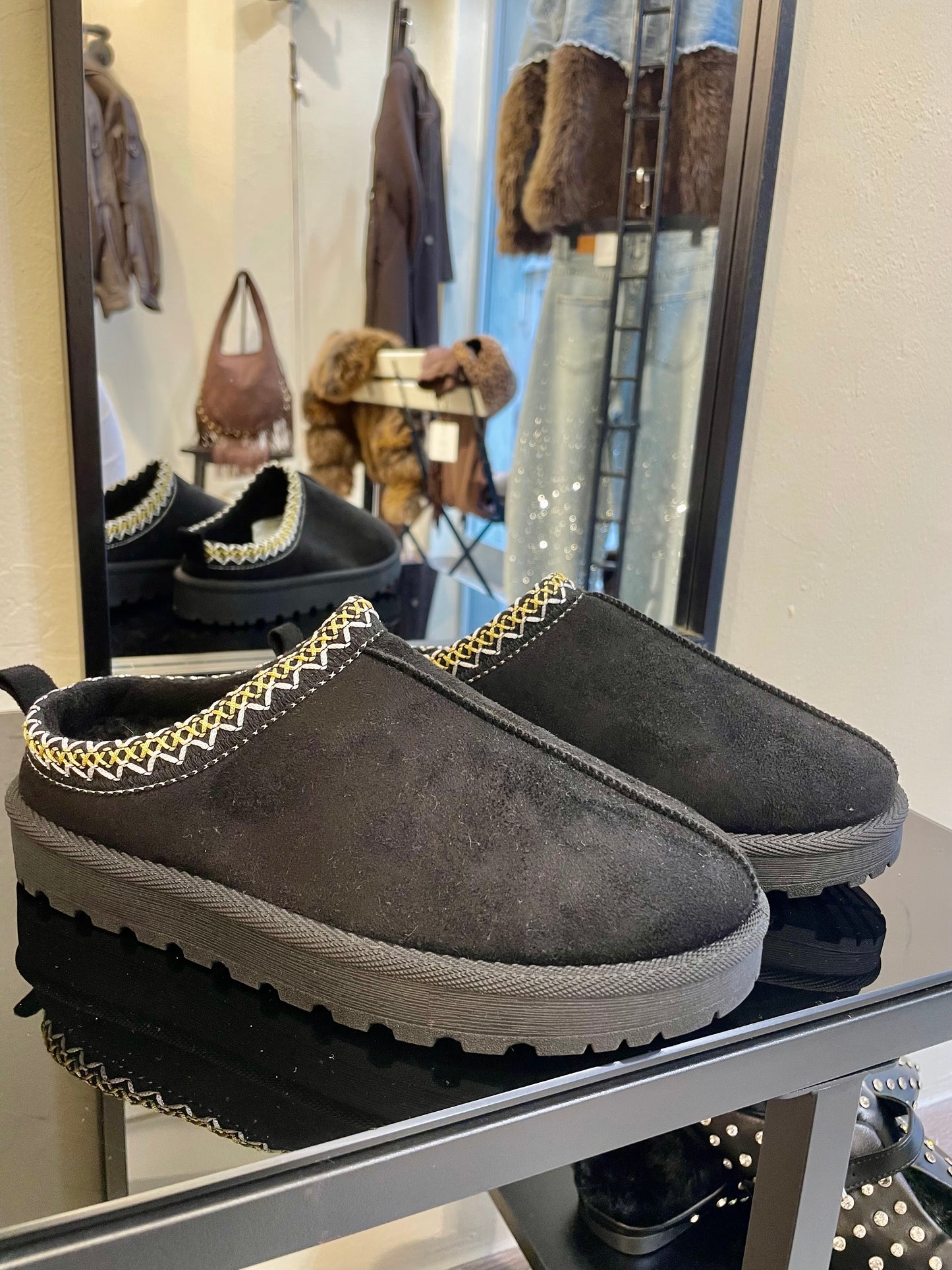 Slip-on scamosciata