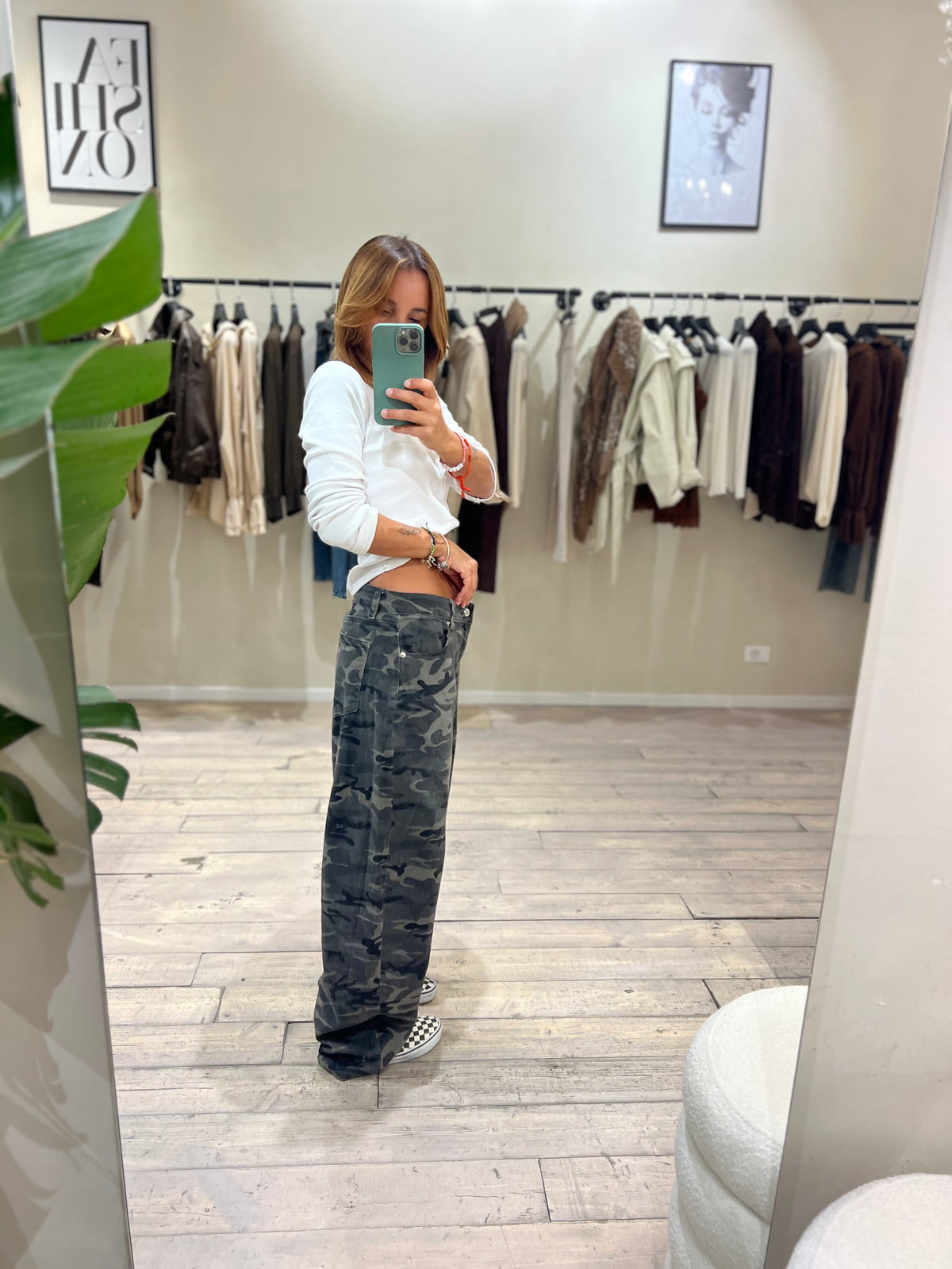 Jeans Baloon stampa camouflage
