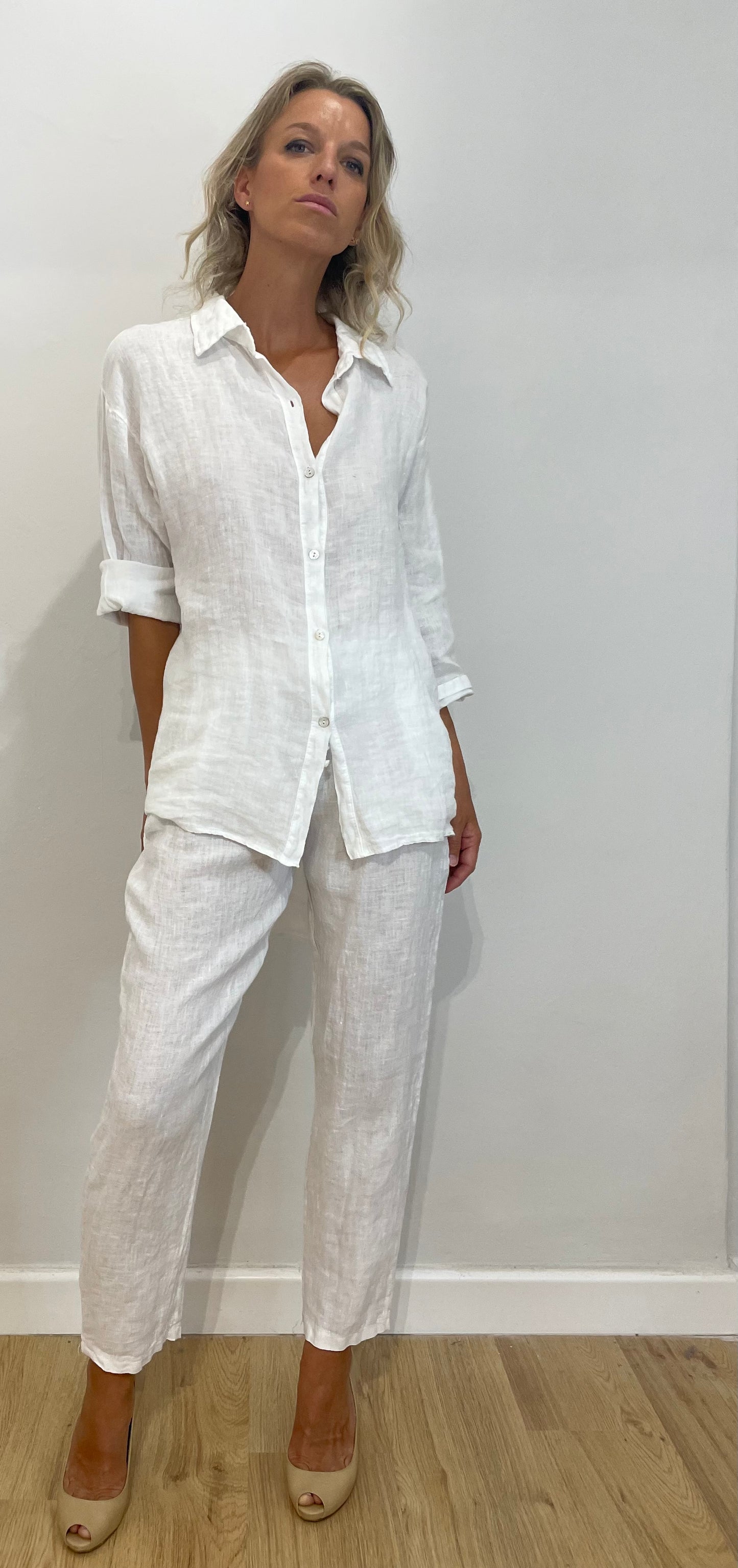 Camicia 100% lino