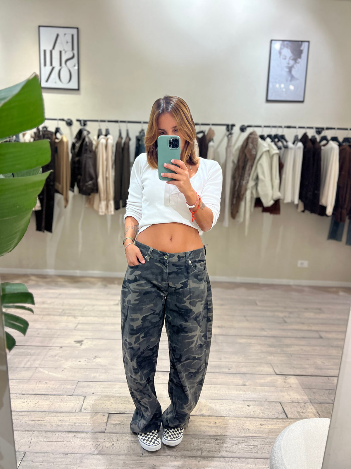 Jeans Baloon stampa camouflage