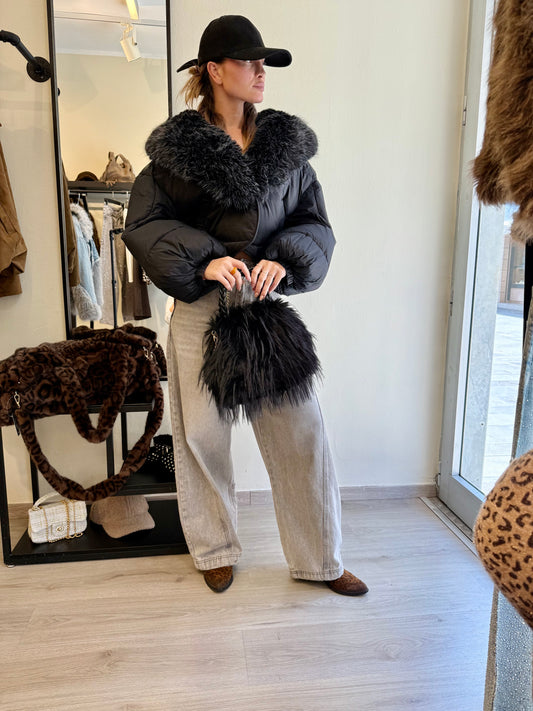 Maxi piumino crop