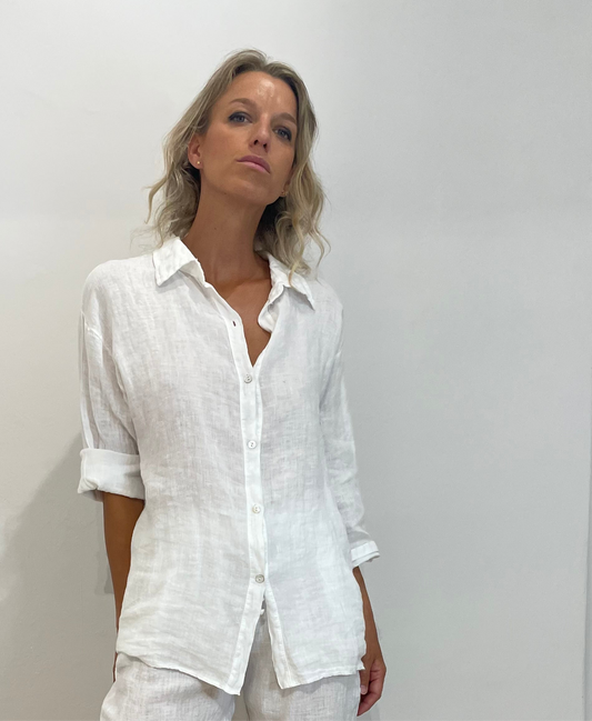 Camicia 100% lino